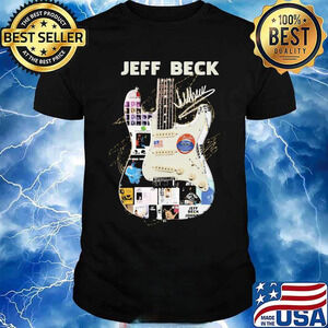 Guitar Jeff Beck Band Members Signatures Shirt